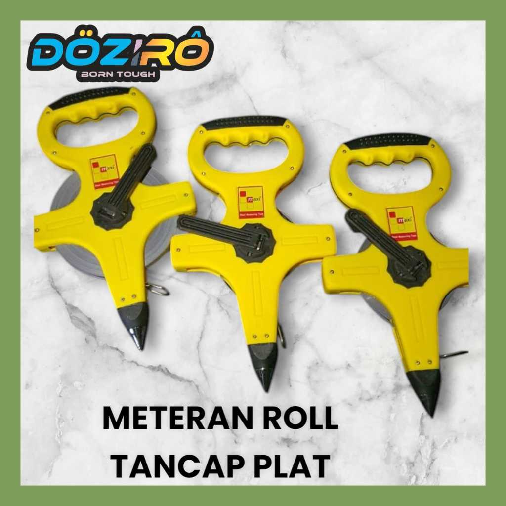 METERAN PLAT BAJA / METERAN ROLL TANCAP MAXI / METER ROL STEEL / METERAN PLAT BAJA 30  meter/METERAN
