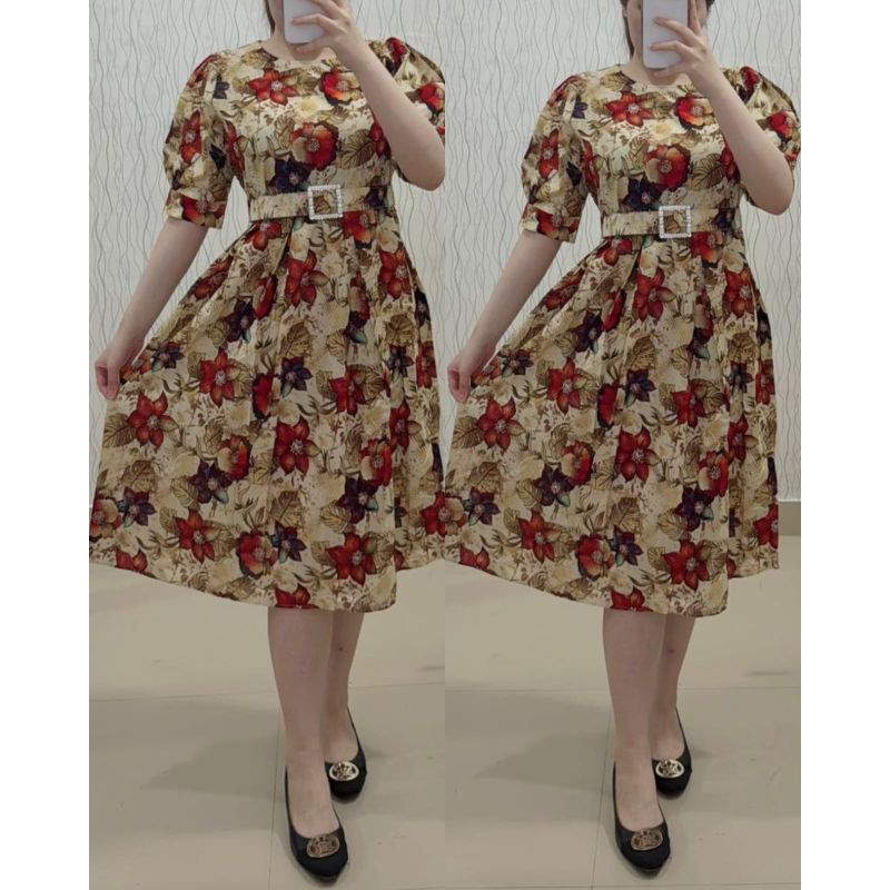 DRESS KATUN LINEN