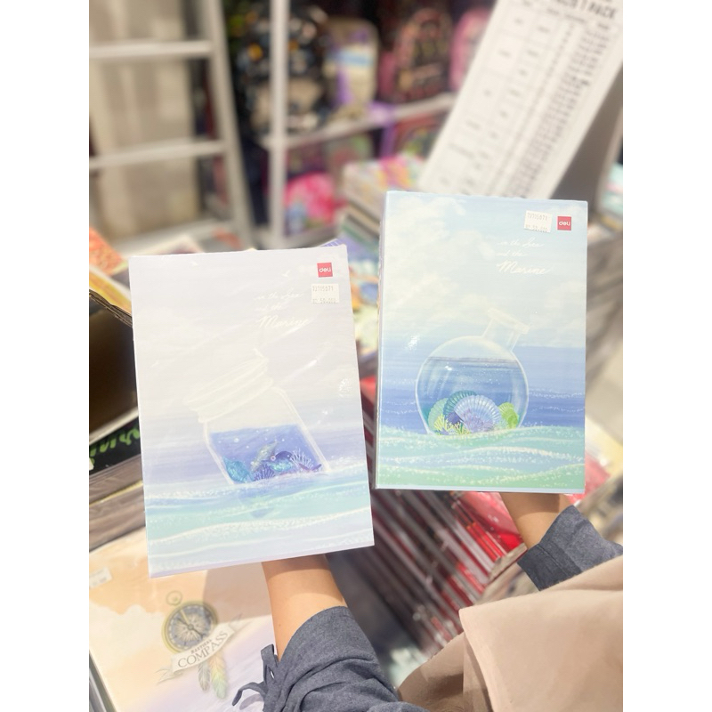

[1 PACK] Buku Tulis B5 DELI 42 Lembar Drifting Bottle 2/542 DRIFTING BOTTLE2