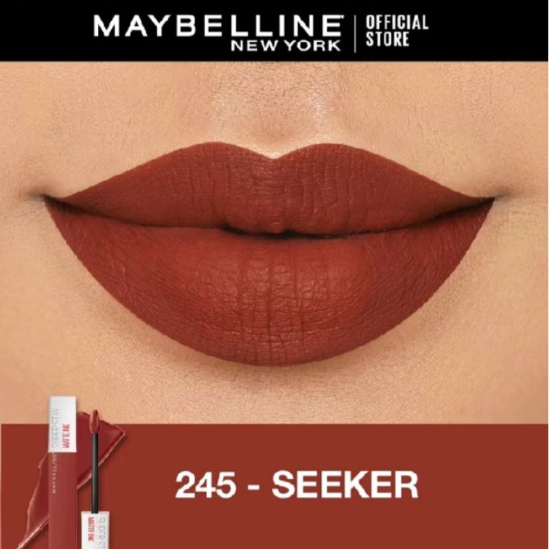maybelline superstay matte ink shade 245 seeker