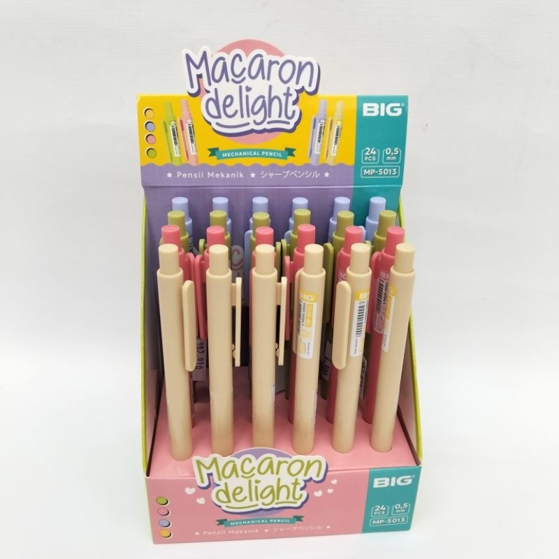 

Pensil Mekanik Big / Mechanical Pensil 2B 0.5 MM Macaron Delight MP 5013