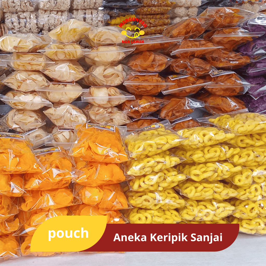 

Aneka Keripik Sanjai Khas Bukittinggi | Mangunyah Nan Lamak