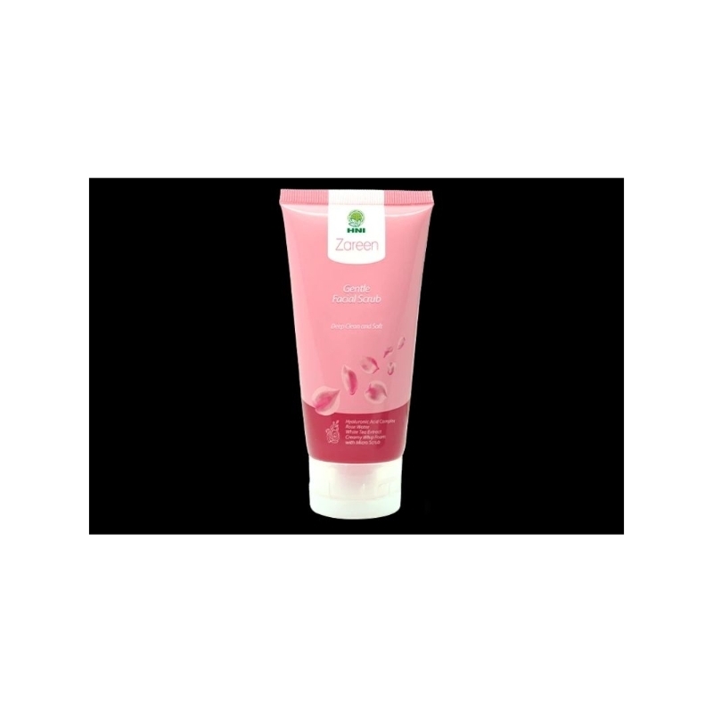 ZAREEN GENTLE FACIAL SCRUB HNI HPAI. * / ZareenLulur Wajah Lembut. * Herbal 100% Ori. * Dapatkan Den