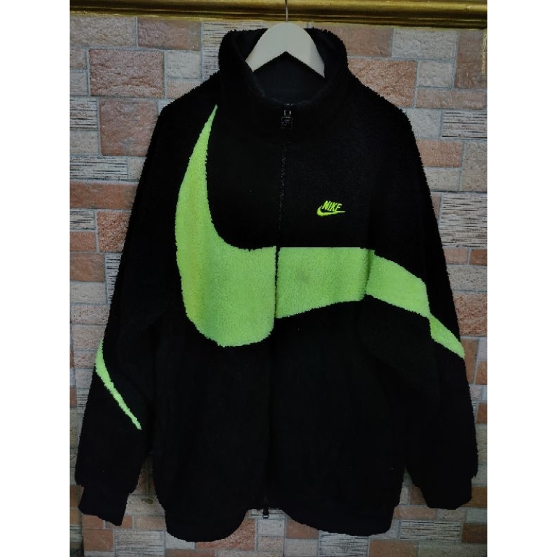 Jacket Nike big swoosh sherpa revesible original