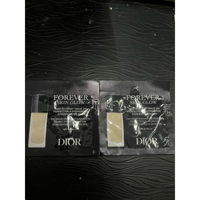 dior foundation sampel