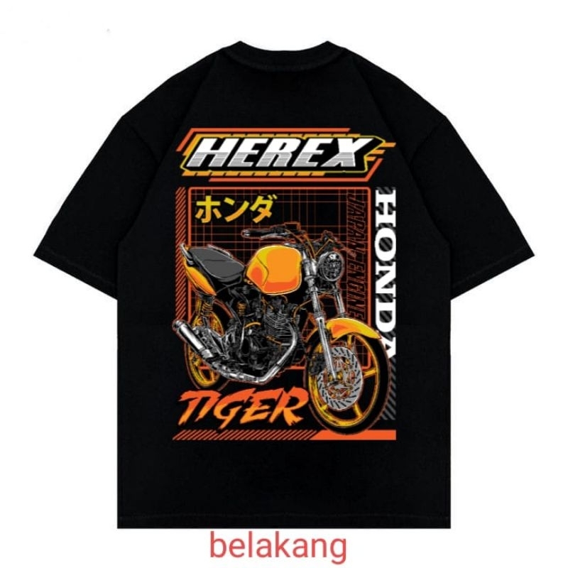 Kaos Motor Keren Murah Honda TIGER