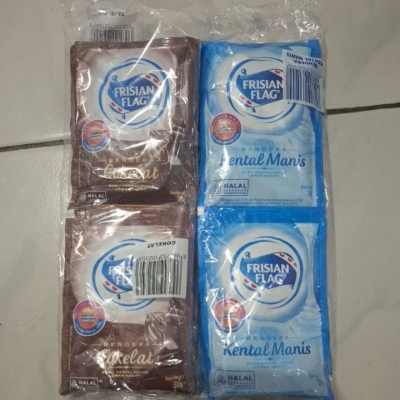 

Susu Kental Manis Sachet Frisian Flag Rencengan Promo Grosir (38 Gr X 6)