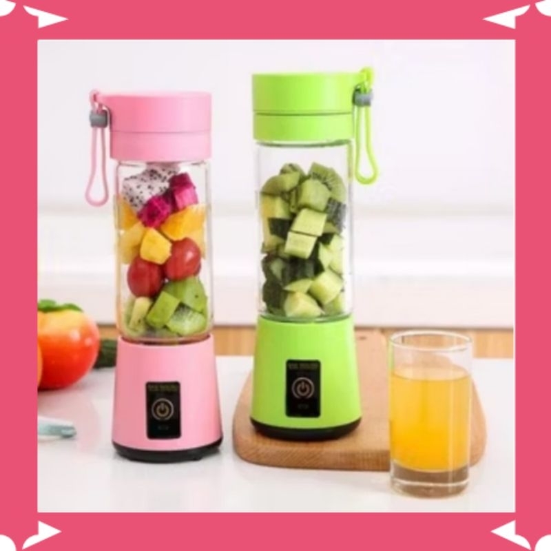 Blender Portable - Blender Juice USB 6 Mata Pisau
