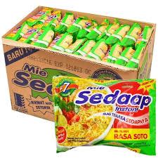 

Sedaap Kuah Soto dan Kari Ayam 1 Dus