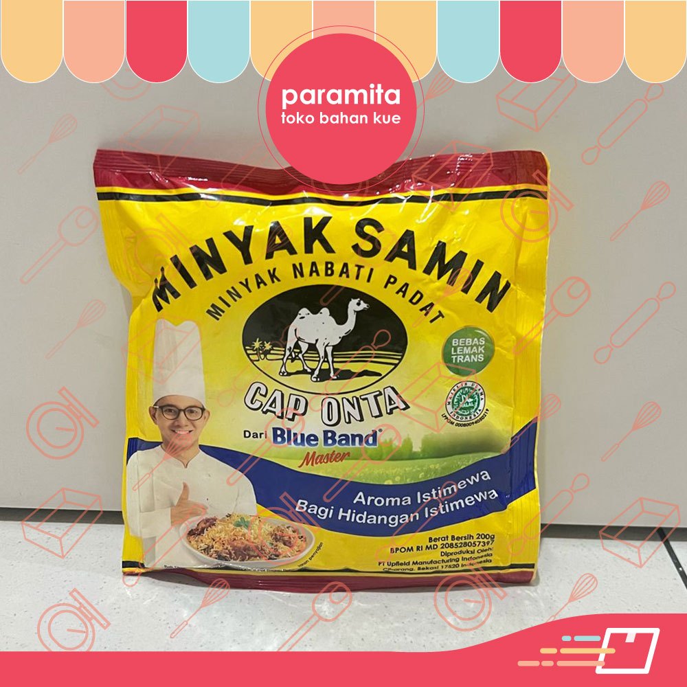 

Cap Onta Minyak Samin Minyak Nabati Padat 200 gr