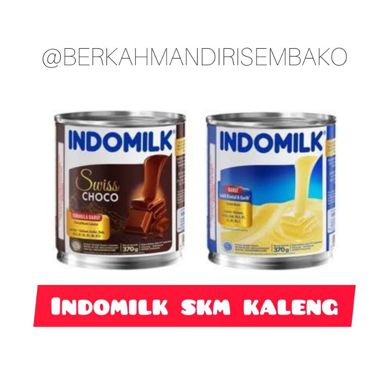 

Indomilk susu kental manis kaleng 370 gram