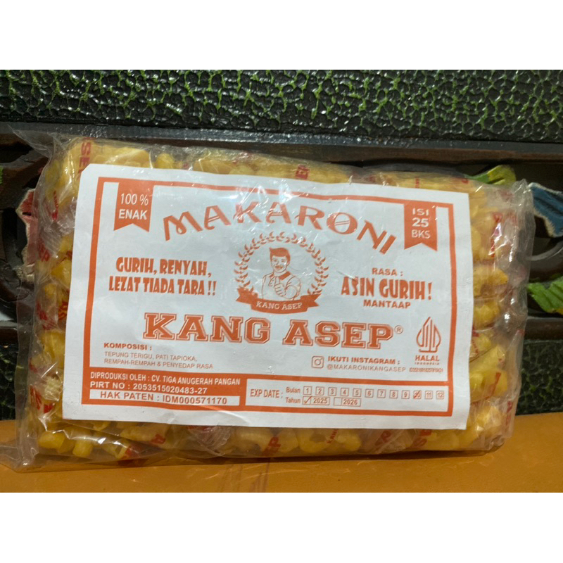 

Makaroni Kang Asep Asin Gurih isi 25