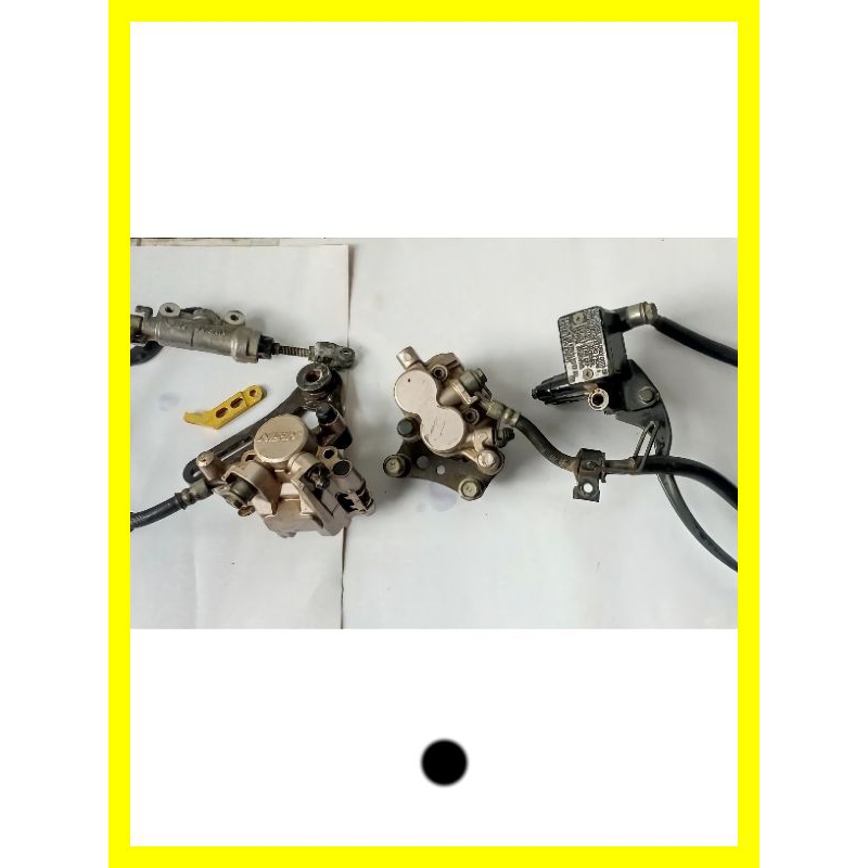 pengereman satria f kaliper rem master rem nissin original
