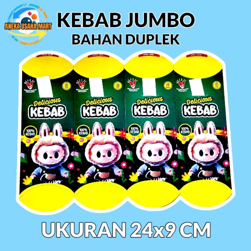 

Bungkus Kebab Duplek Ukuran 24x9 Cm Kode Labubu Kuning Hijau Lembaran