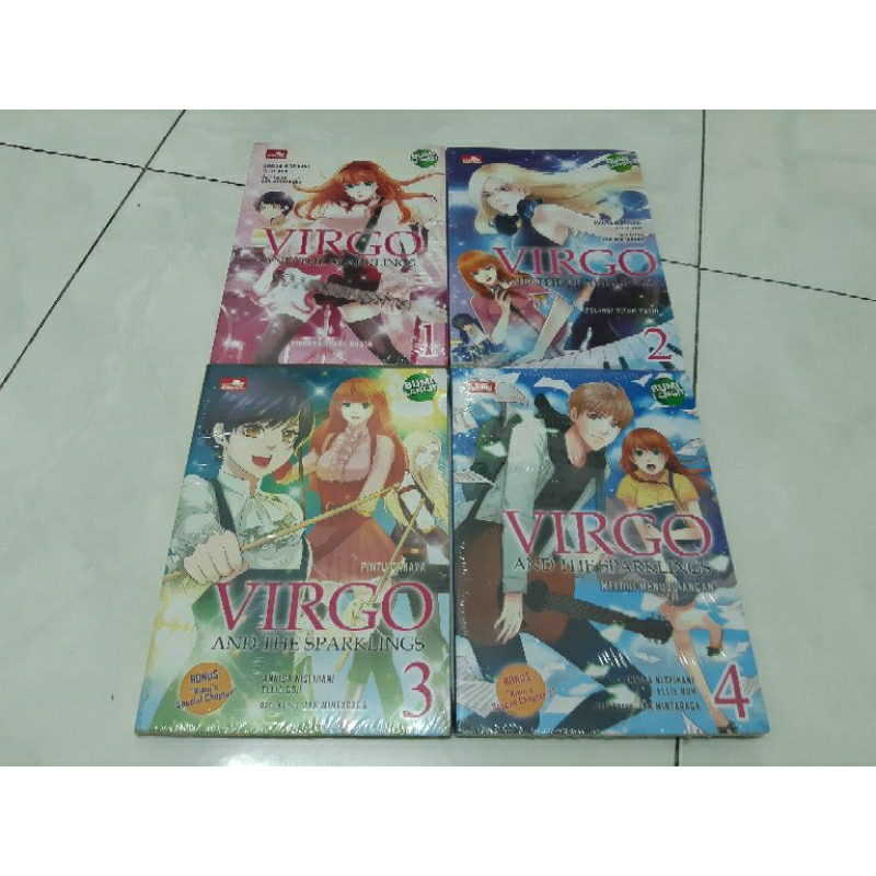 Paket Komik Virgo and The Sparklings 1-4 (FULLSET)