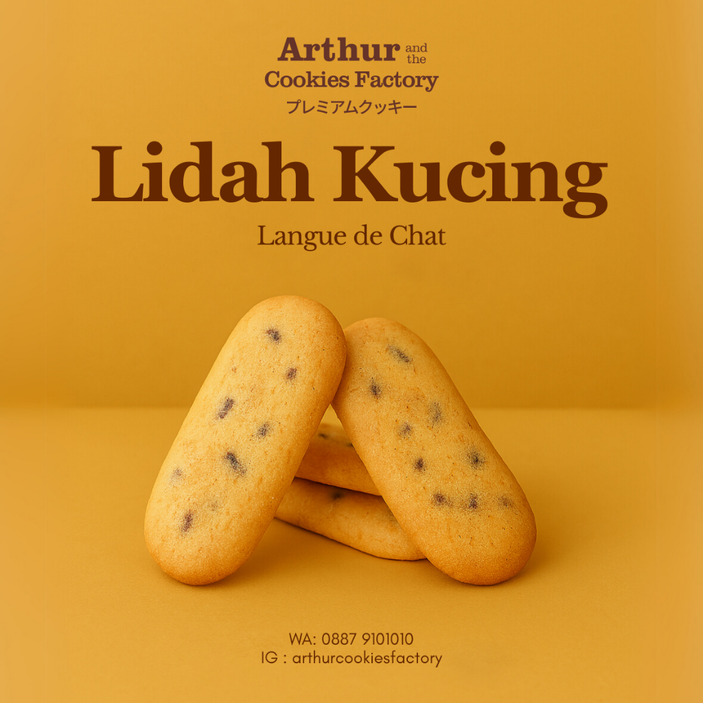 

KUE LIDAH KUCING