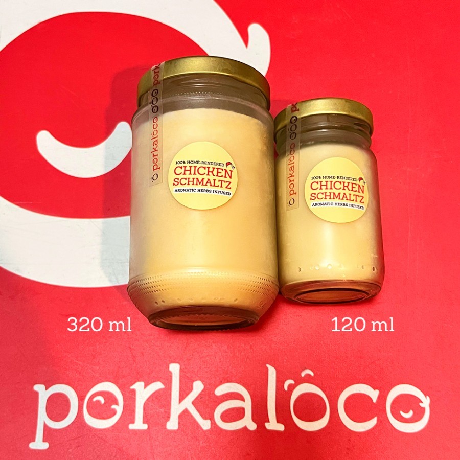 

Artisan CHICKEN SCHMALTZ (100% Home-rendered Pure Premium Chicken Oil with Aromatic Herbs / Minyak Ayam Alami)