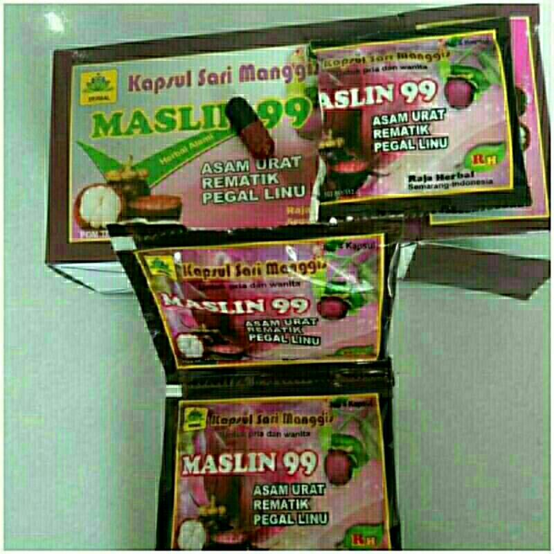 

KAPSUL SARI MANGGIS MASLIN 99