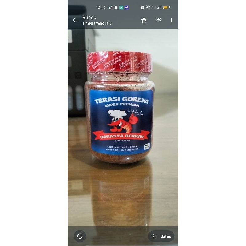 

Terasi goreng HARASYA BERKAH 200 gr