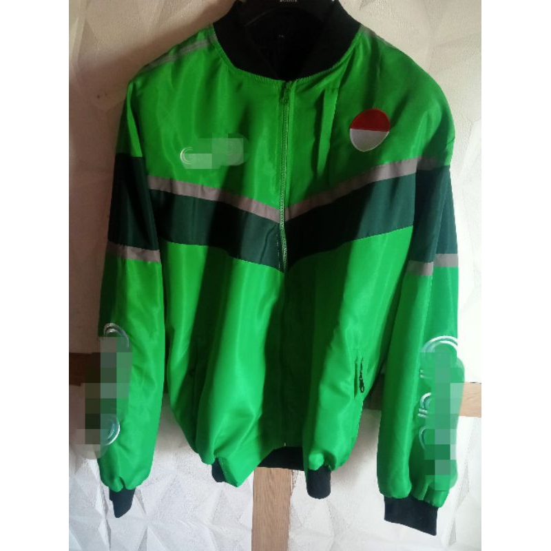 jaket motor jumbo touring anti air full bordir