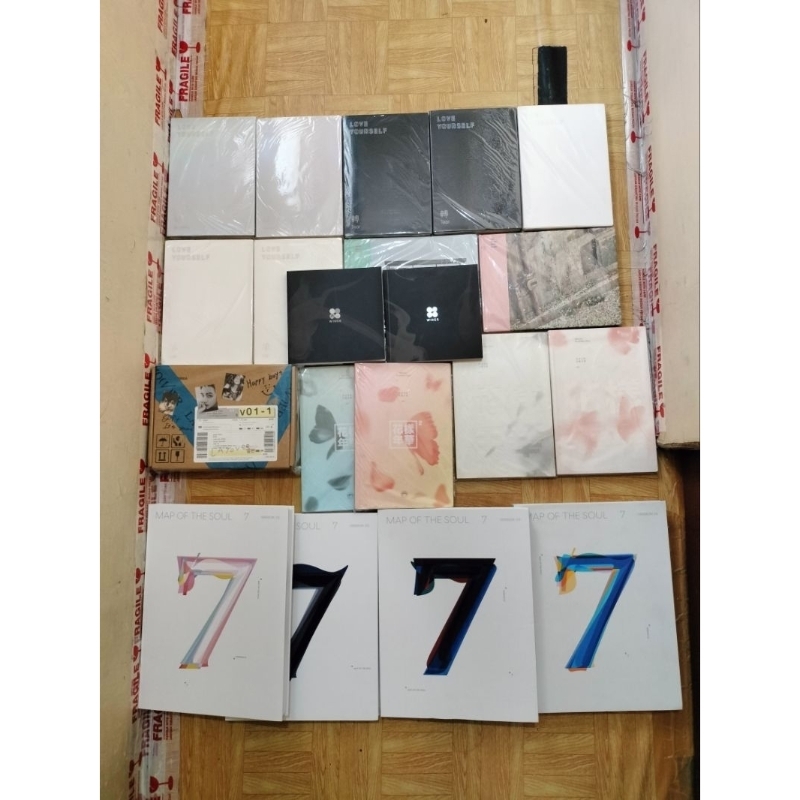 (READY) ALBUM BTS LYS HYYH WINGS YNWA MOTS PERSONA MOTS 7 LAYOVER V (ONLY & FULLSET)