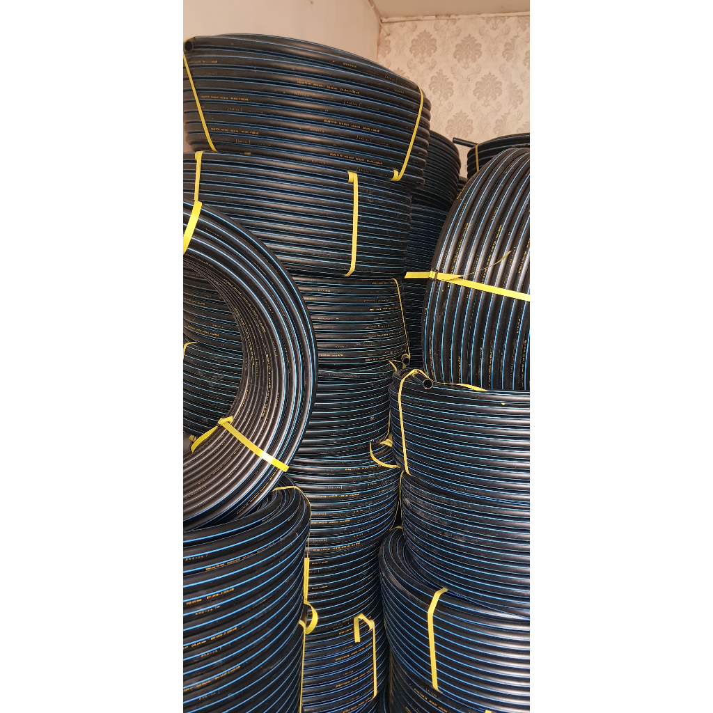 PIPA HDPE UKURAN 3/4INCH PANJANG 100 METER / SELANG PDAM 25MM 100 METER