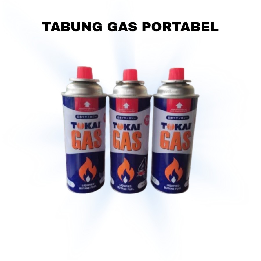 Tabung gas portable merk Tokai