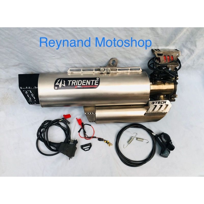 knalpot 3tech 3 suara Tridente f20 Spartan gp3 Tridente Ronin katana