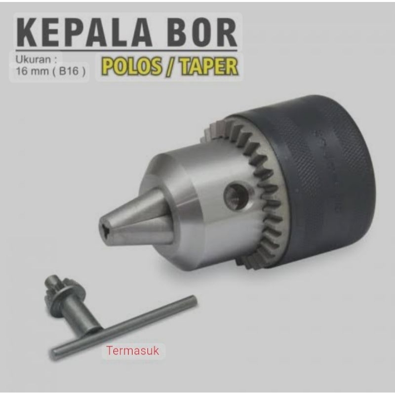 ALDO KEPALA BOR POLOS TAPER DRAT 16 MM
