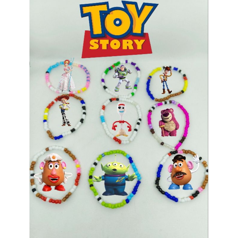 GELANG TOY STORY / GELANG BUZZ LIGHT YEAR / WOODY / JESSIE / GELANG LOTSO / TOY STORY BRACELET