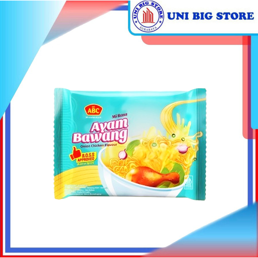 

Mi ABC Mie Ayam Bawang 65 gr Onion Chicken Noodle