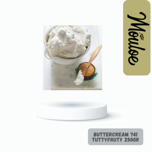 

BUTTERCREAM 741 250GR | MOULOEMART | buttercream untuk topping kue