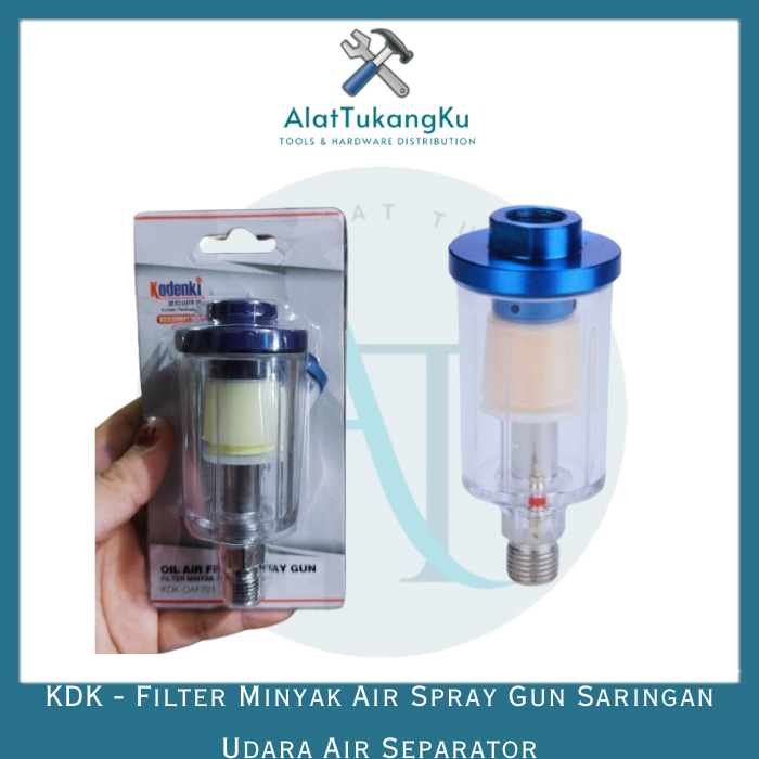 KDK Oil Air Filter / Filter Minyak Air Spray Gun Kodenki
