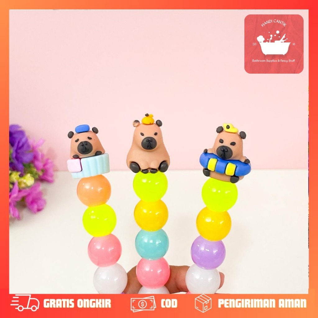 

PULPEN GEL BOLA-BOLA CAPYBARA PGK-1826 BOLPEN PEN PENA ALAT TULIS KANTOR COD CAPIBARA KAPIBARA