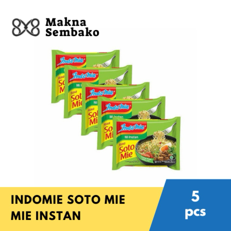 

[5 PCS] INDOMIE RASA SOTO MIE