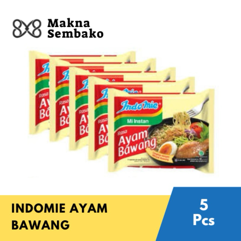 

[5 PCS] INDOMIE AYAM BAWANG