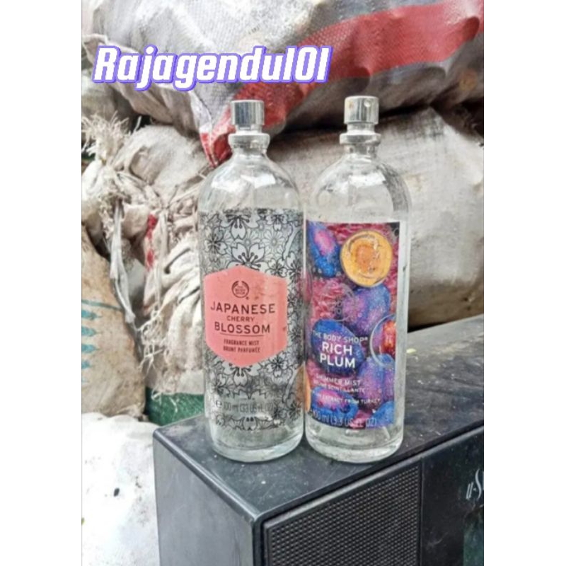 Botol parfum kosong body shop 100 ml
