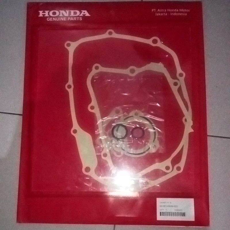 061B1KWB003 – GASKET KIT B, PAKING FULLSET, PAKING TOP SET B BLADE ORI AHM