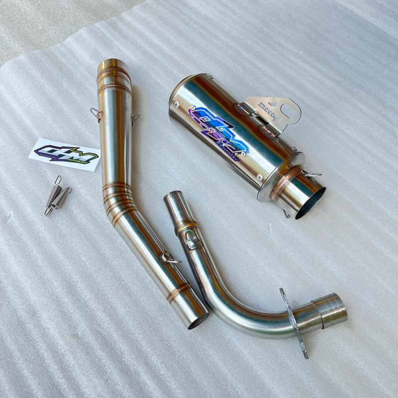 Knalpot Kolong Bebek Jupiter Z Vega r New Old ORIGINAL DHM RACING EXHAUST