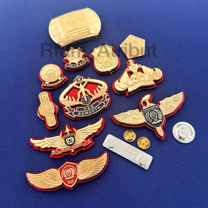 Pin Pas Samapta / cata karga / brevet polsus / brivet bivakmut / cikal / outbond / satgas kamtib / r