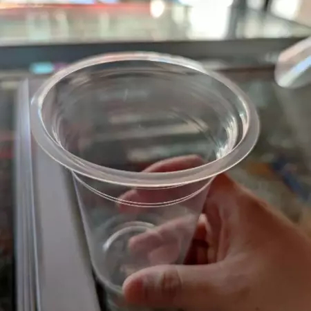 Gelas plastik maju 57 Ukuran 14oz