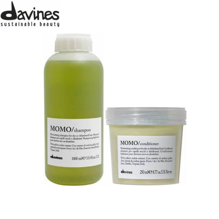 Davines Momo Shampoo 1000ml + Davines Momo Conditioner 250ml