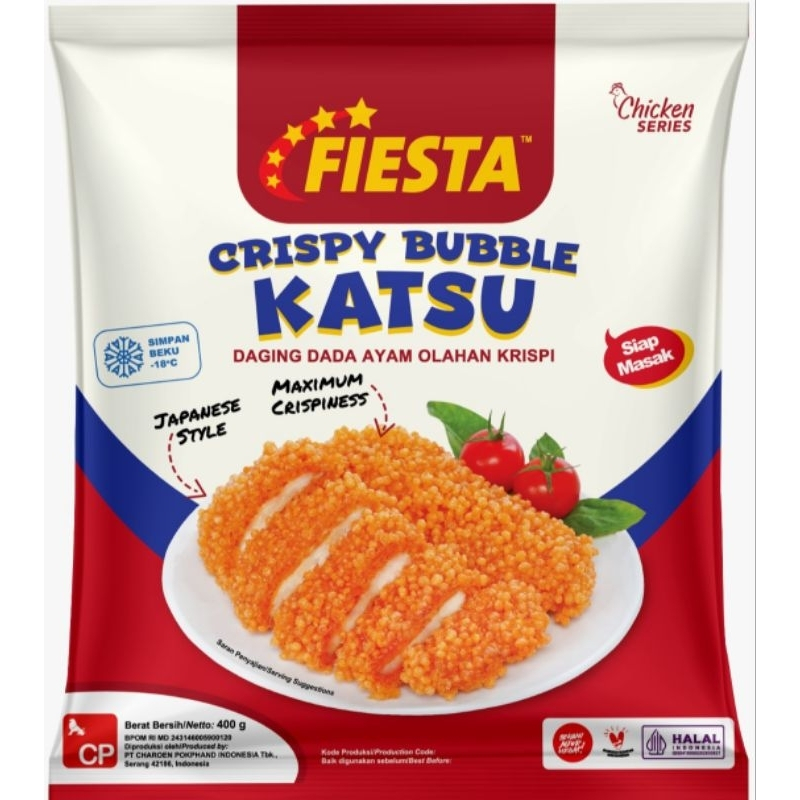 

FIESTA - Crispy Bubble KATSU 400g / Dada Ayam Dengan Crispy Bubble