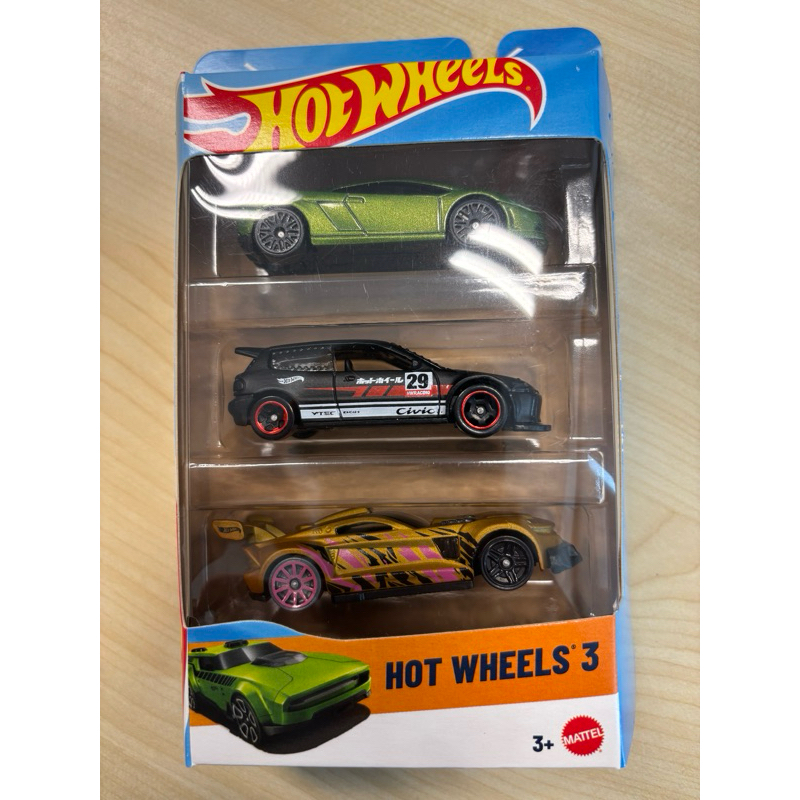 Hot wheels 3 Pack Honda Civic Eg