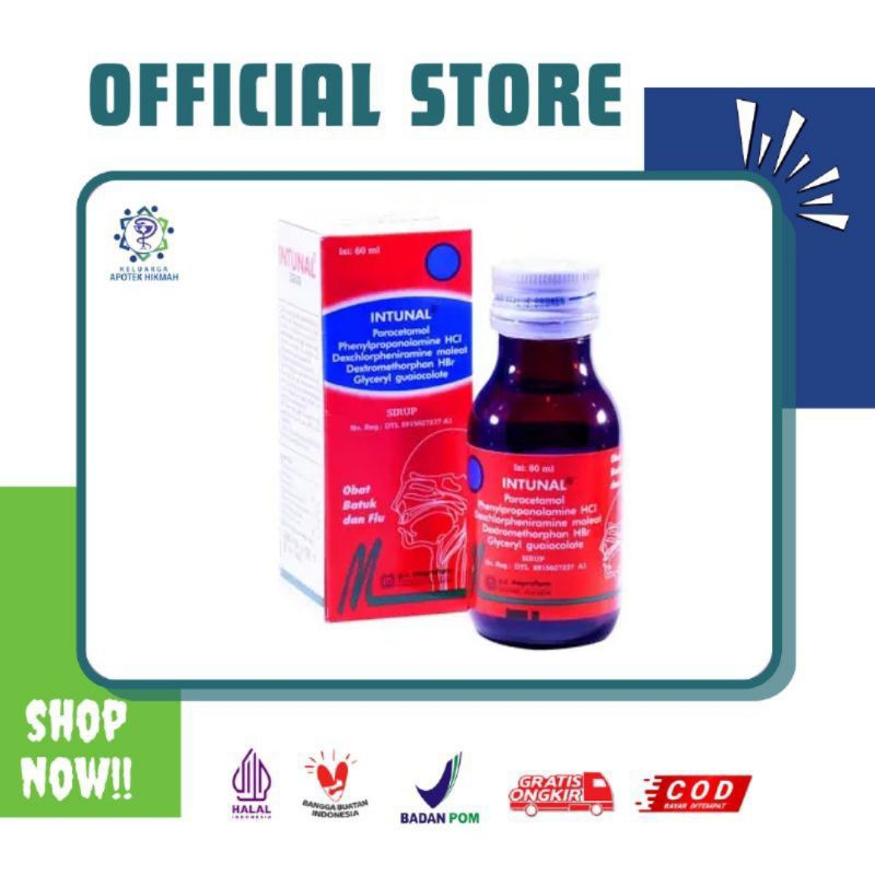 Intunal syrup atasi nyeri demam