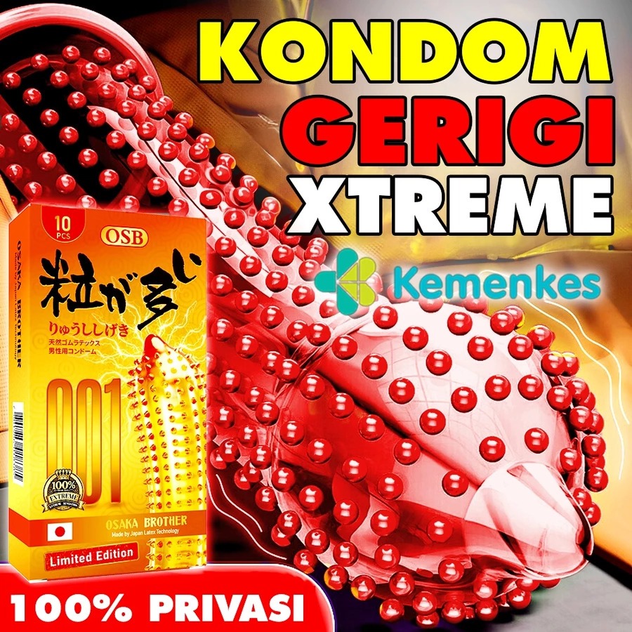 Condom Dotted 001 - Kondom Bergerigi 001 Kualitas Premium