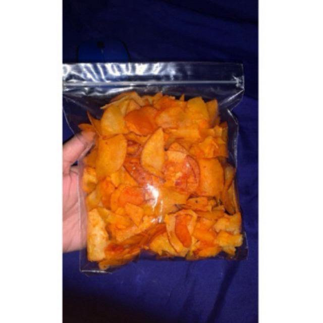 

keripik singkong rasa balado enak