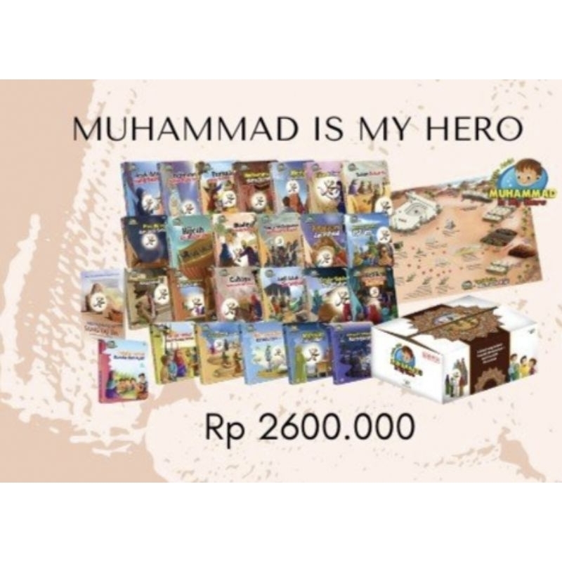 Buku Anak Muhammad is My Hero, buku Sirah Nabi, buku bacaan anak