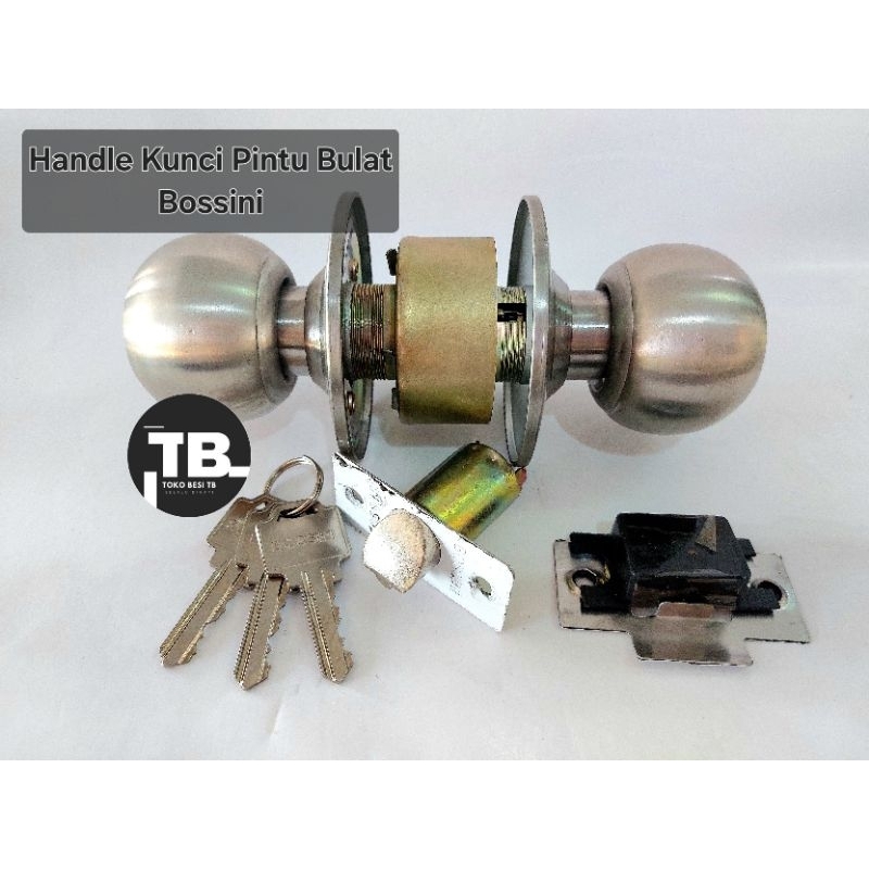 handle kunci pintu bulat BOSSINI#1888