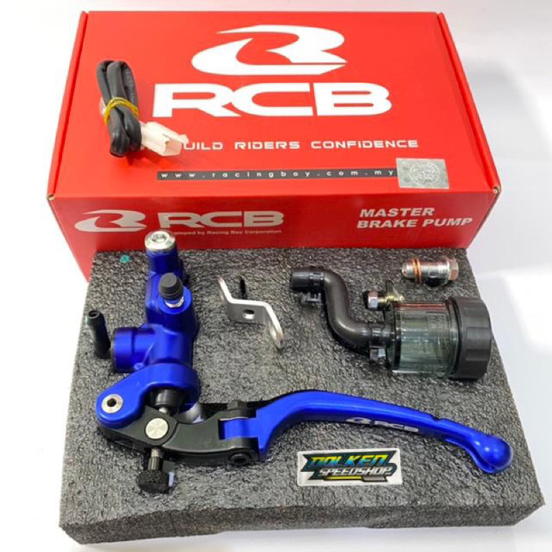 MASTER REM KIRI RCB BLUE S1 14MM